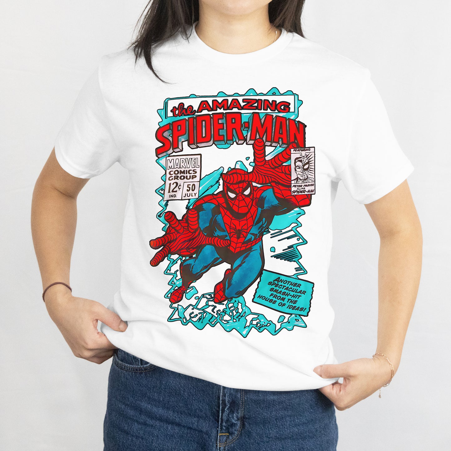 Spider Man Comic Graphic Tee