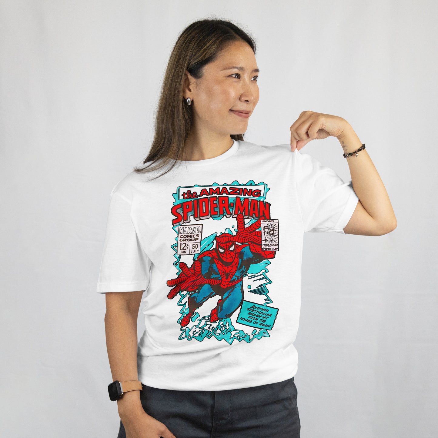 Spider Man Comic Graphic Tee