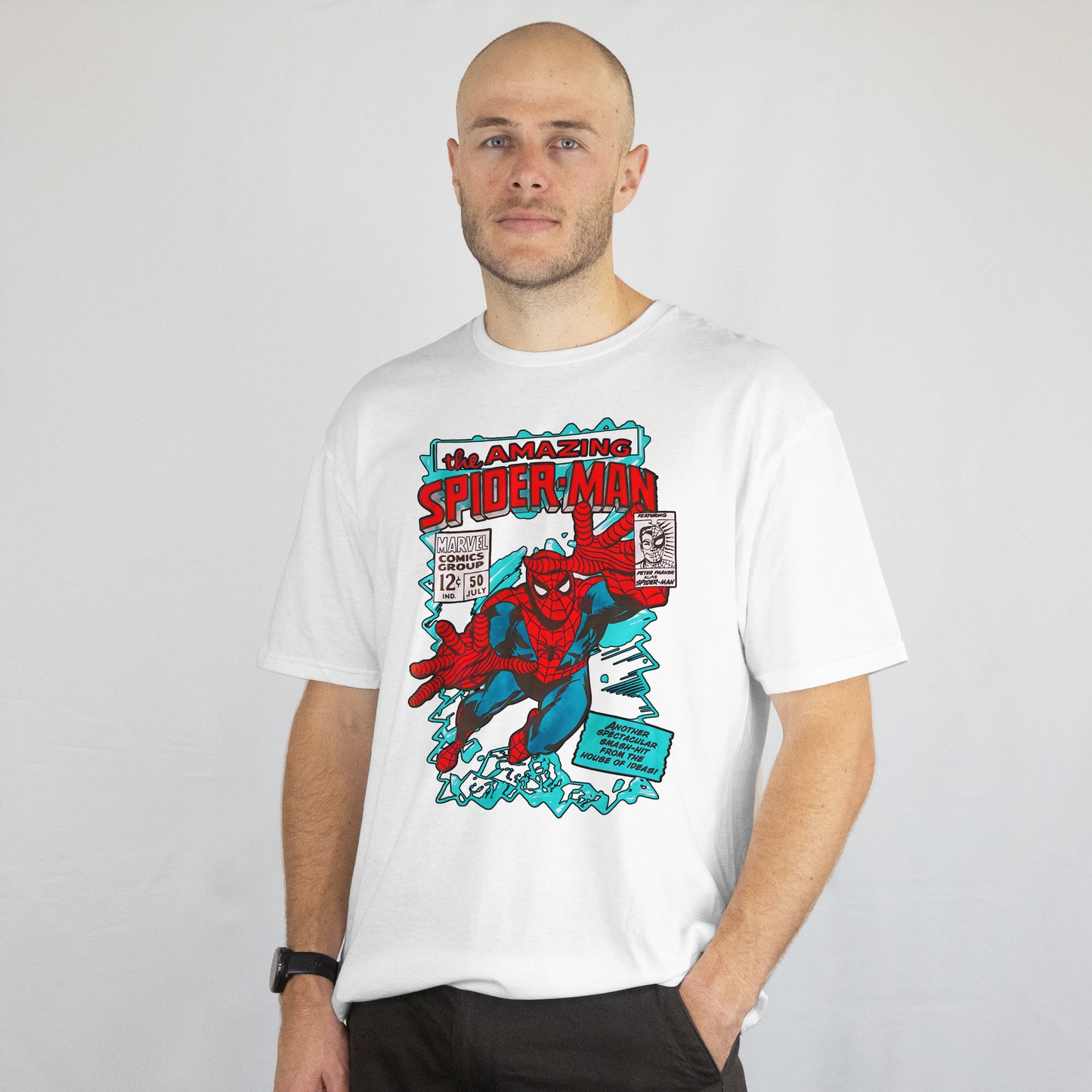Spider Man Comic Graphic Tee