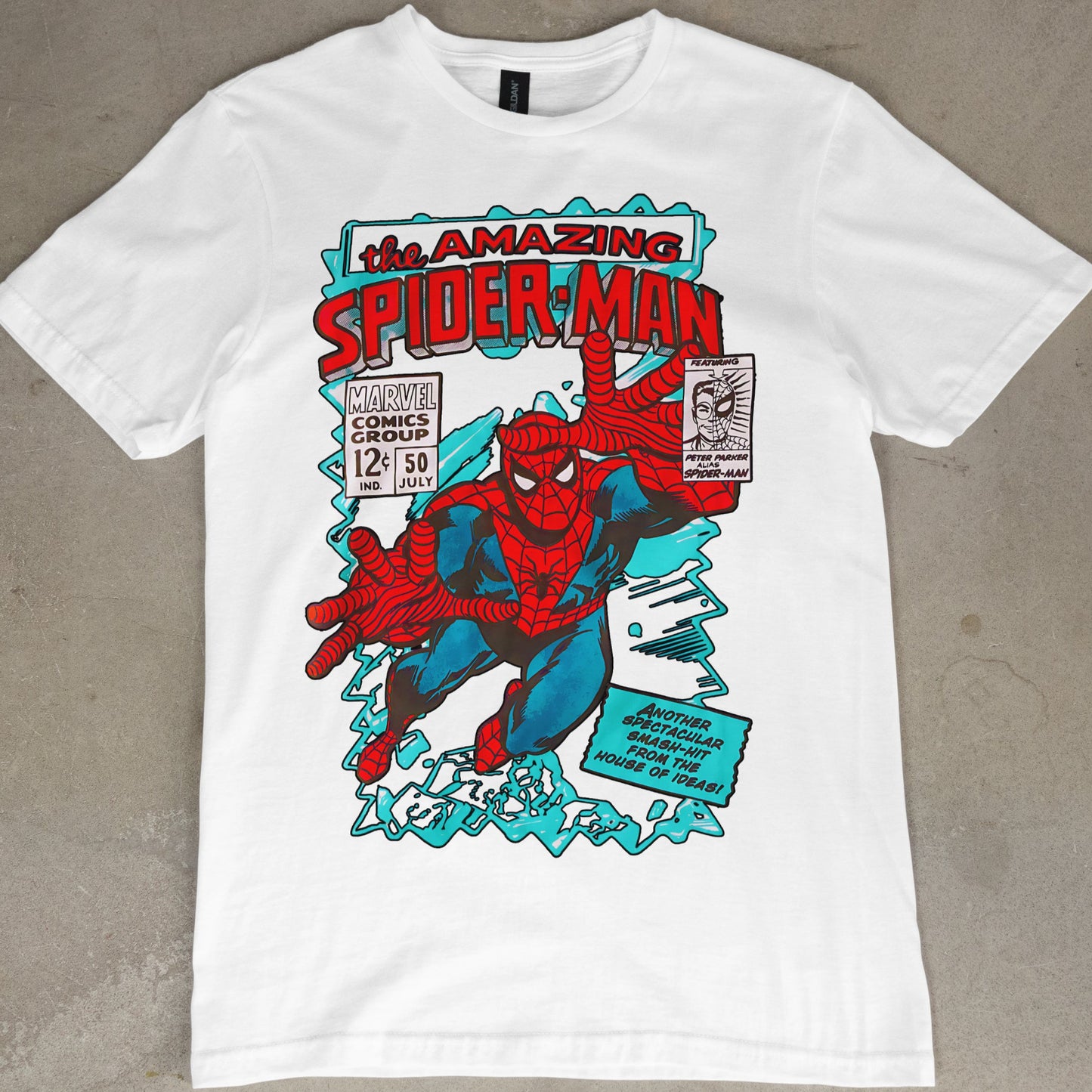 Spider Man Comic Graphic Tee