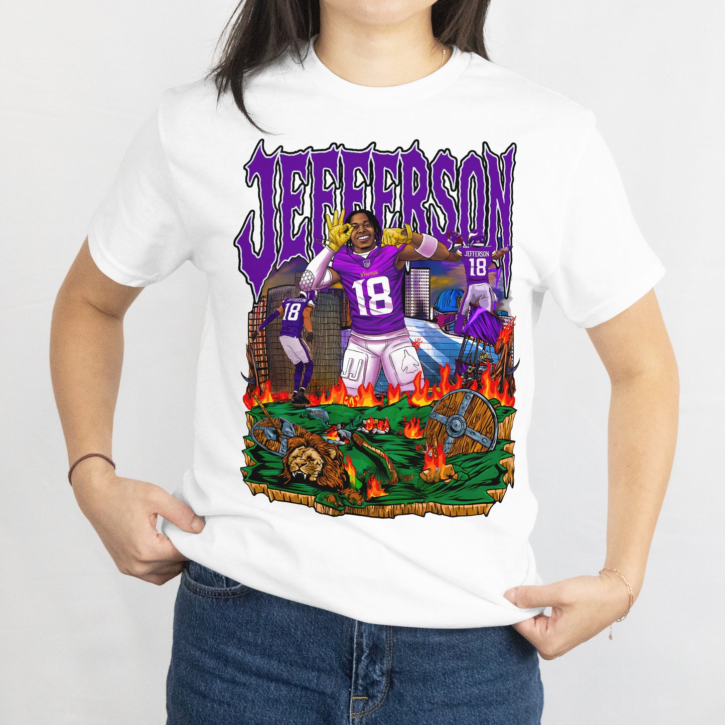 Justin Jefferson Graphic Tee v2