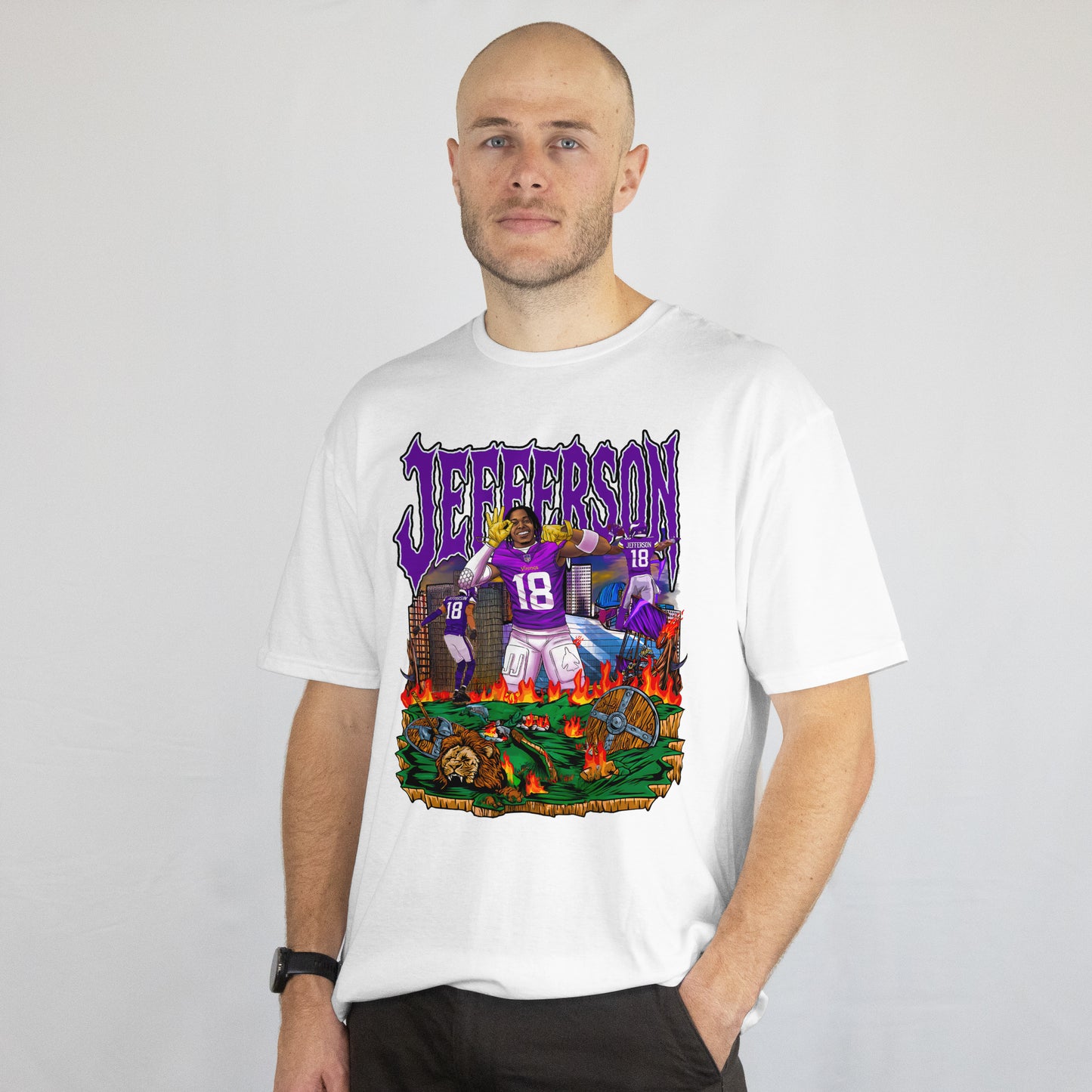 Justin Jefferson Graphic Tee v2