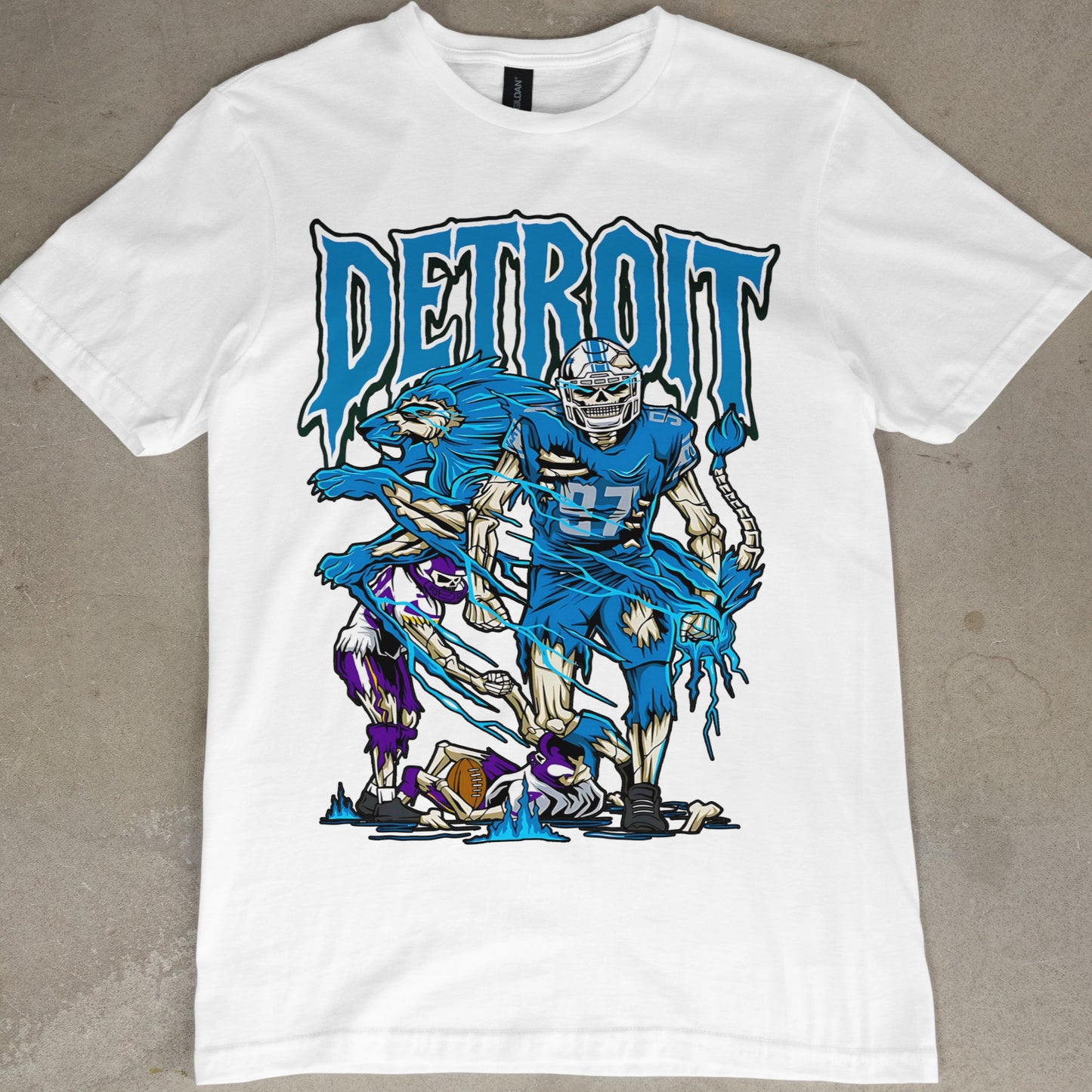 Detroit Lions Aiden Hutchinson Graphic Tee