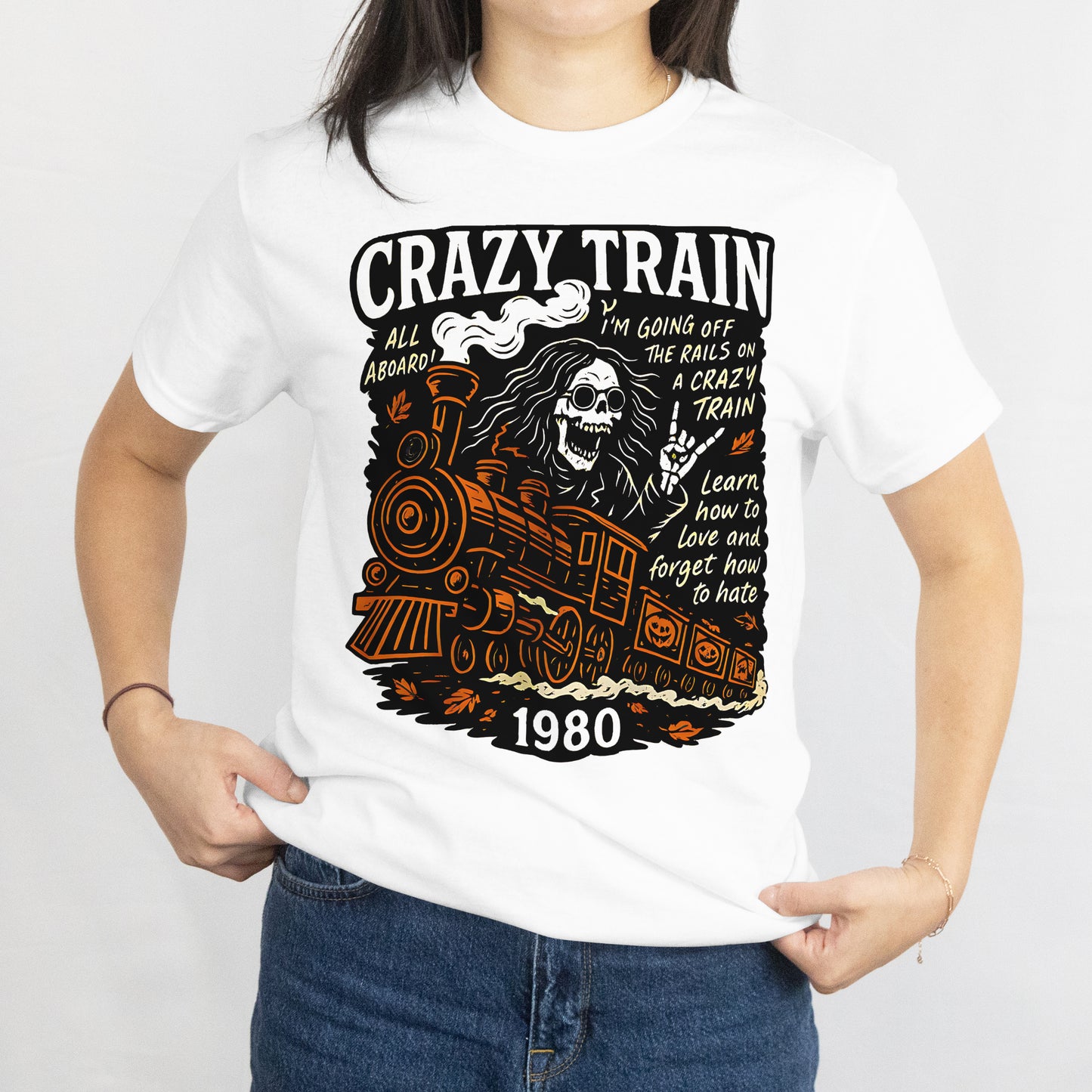 Ozzy Osbourne 'Crazy Train' Graphic Tee
