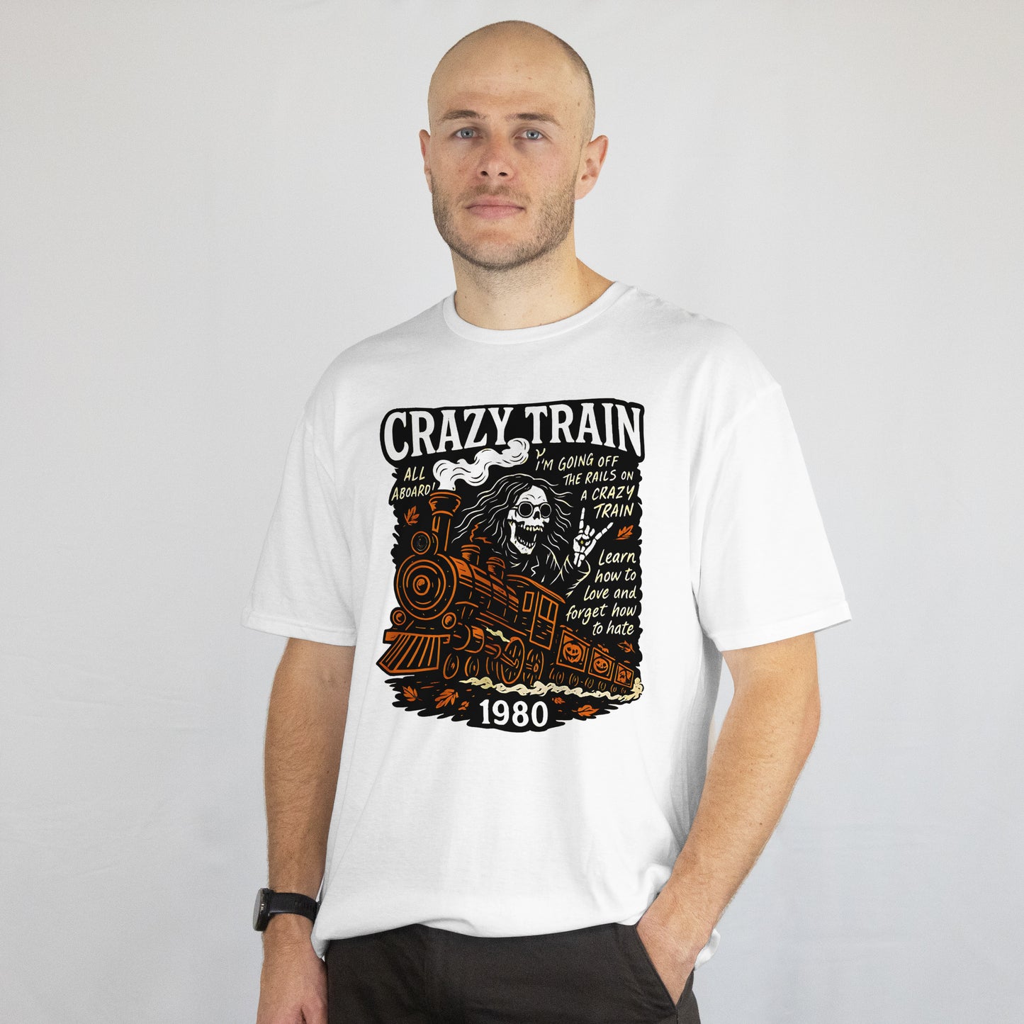 Ozzy Osbourne 'Crazy Train' Graphic Tee