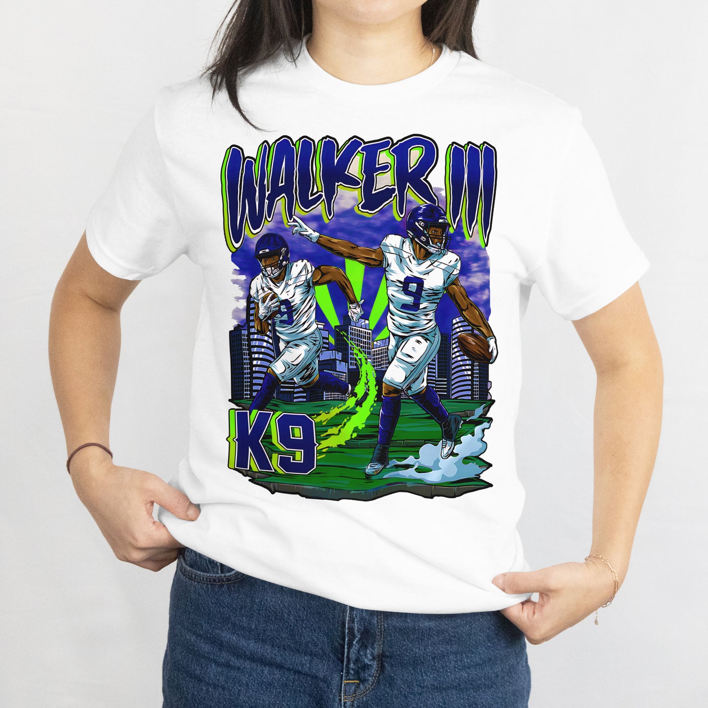Kenneth Walker III 'K9' Graphic Tee