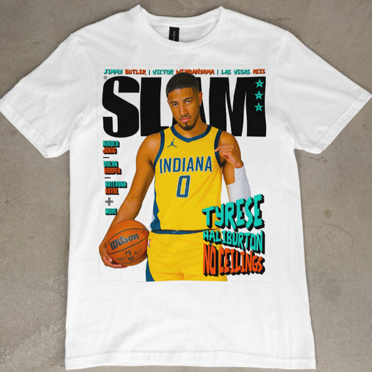 Tyrese Haliburton Slam Cover Graphic Tee