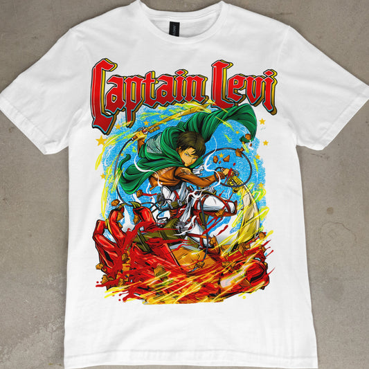 Captain Levi Graphic Tee - Attack on Titan