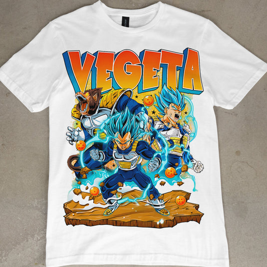 Vegeta Graphic Tee - Dragonball Z