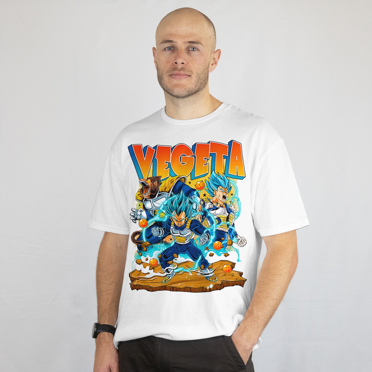 Vegeta Graphic Tee - Dragonball Z