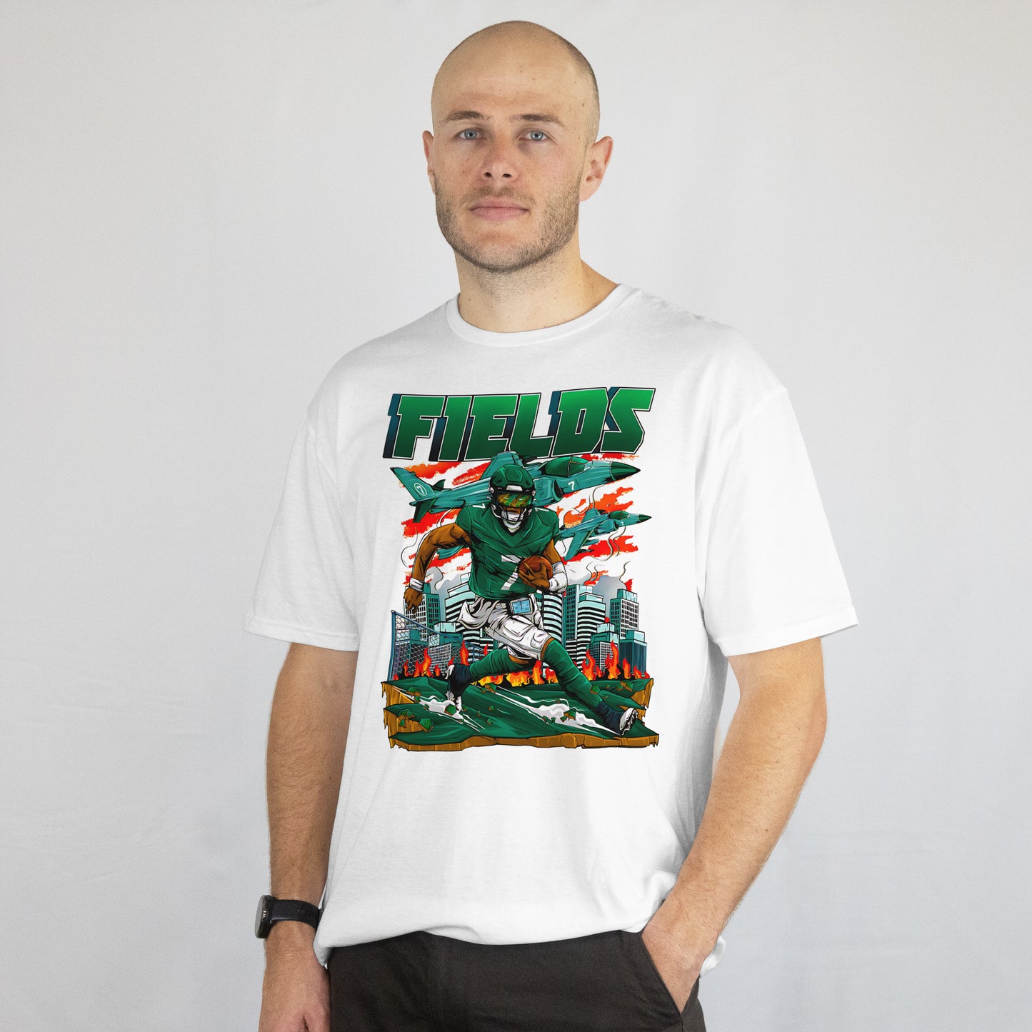 Justin Fields Graphic Tee