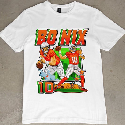 Bo Nix Graphic Tee