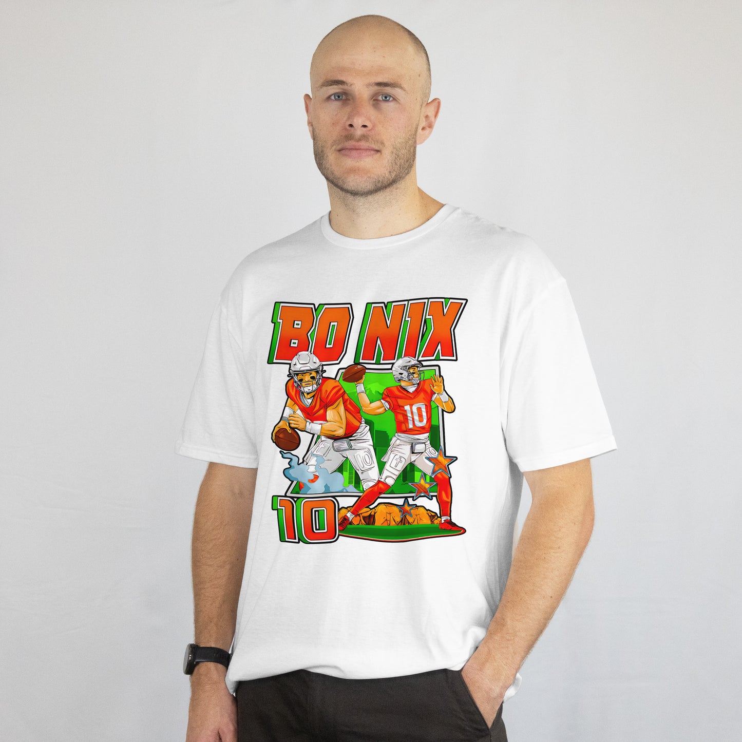 Bo Nix Graphic Tee