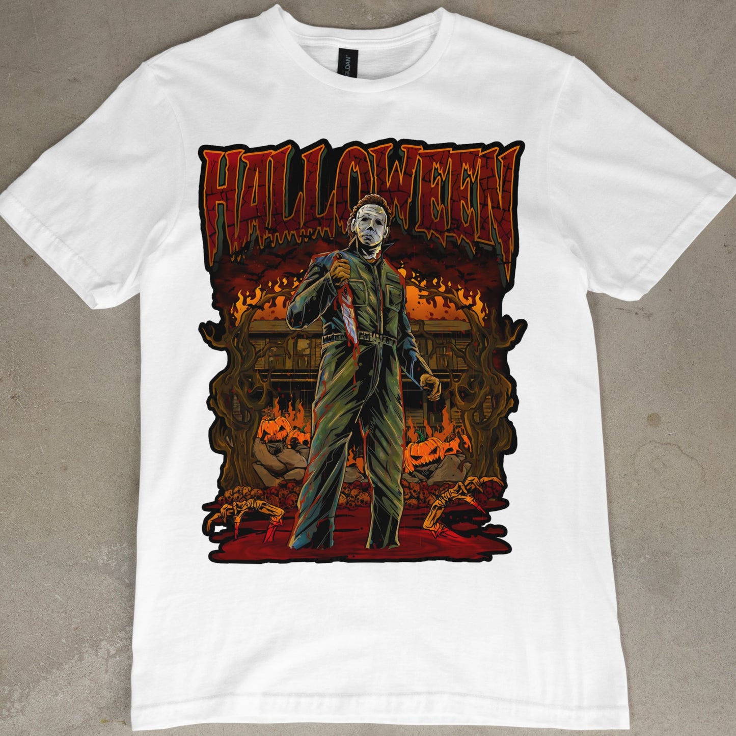 Michael Myers Halloween Graphic Tee