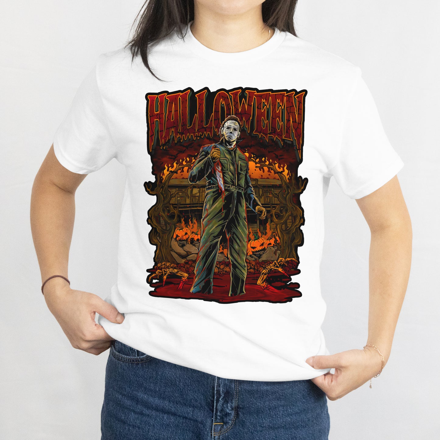 Michael Myers Halloween Graphic Tee