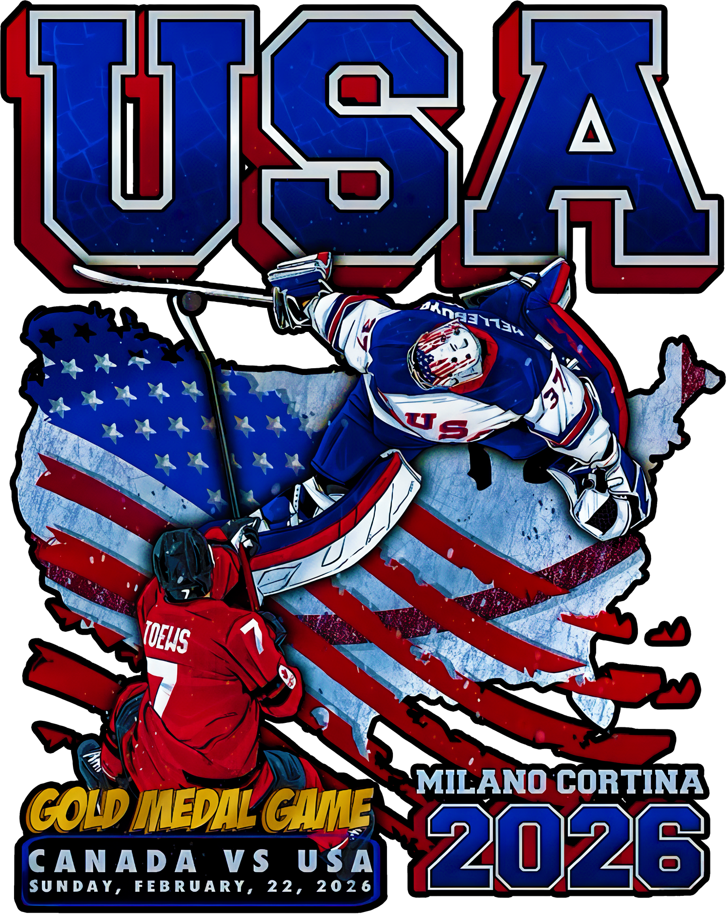 USA Hockey '26 Graphic Tee