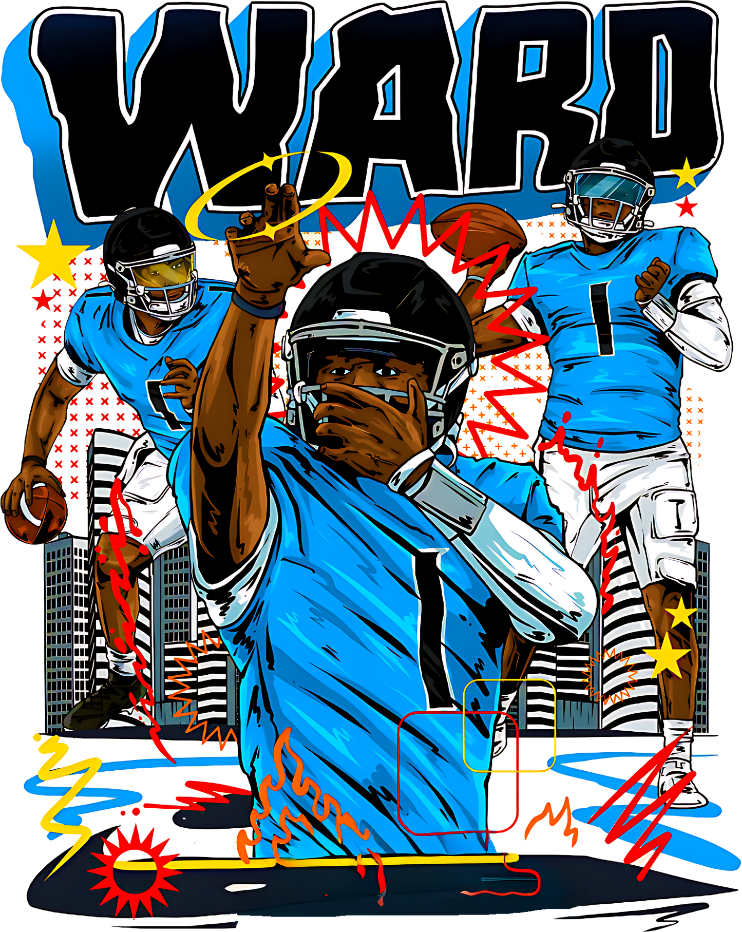 Cam Ward Graphic Tee