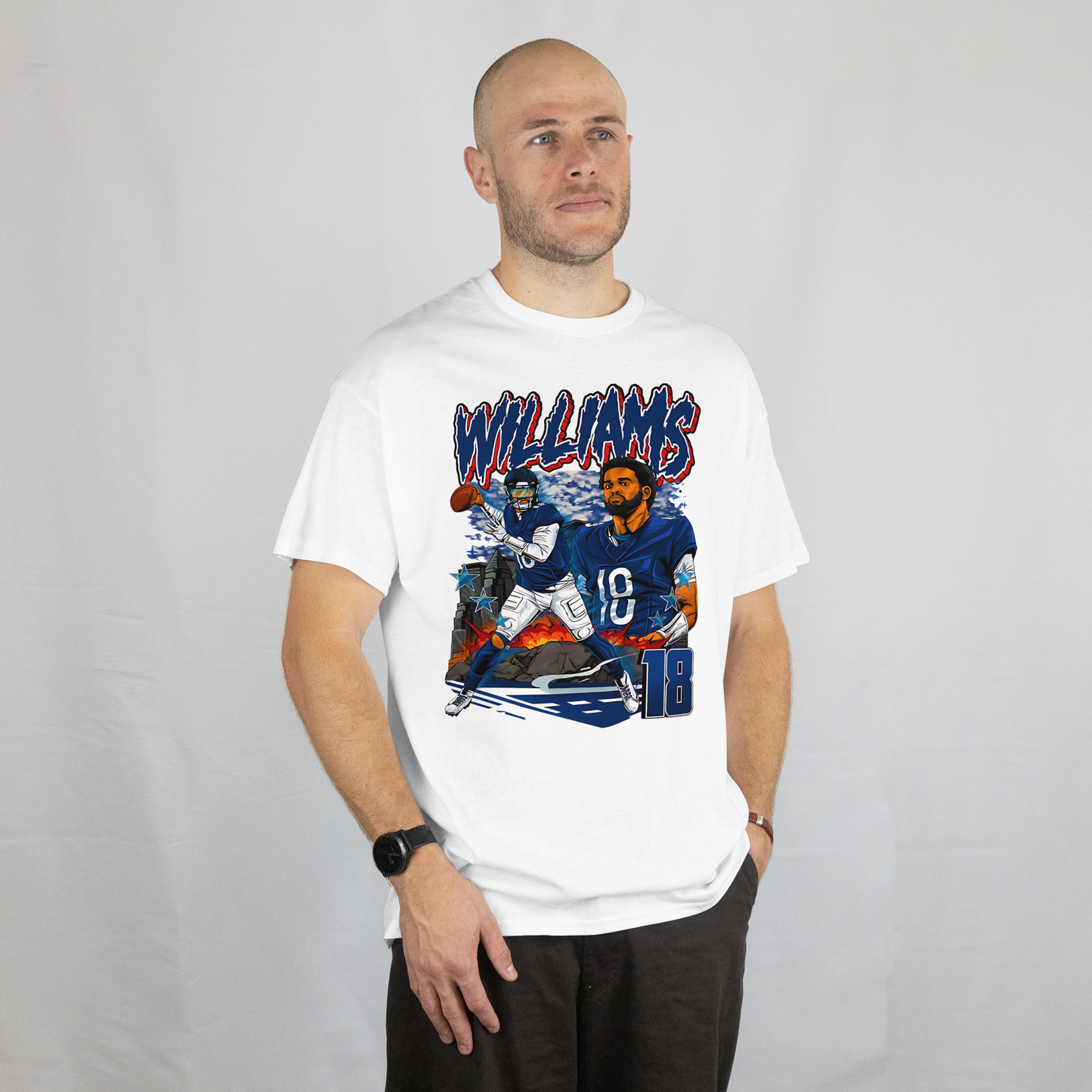 Caleb Williams Graphic Tee v2 Alternate