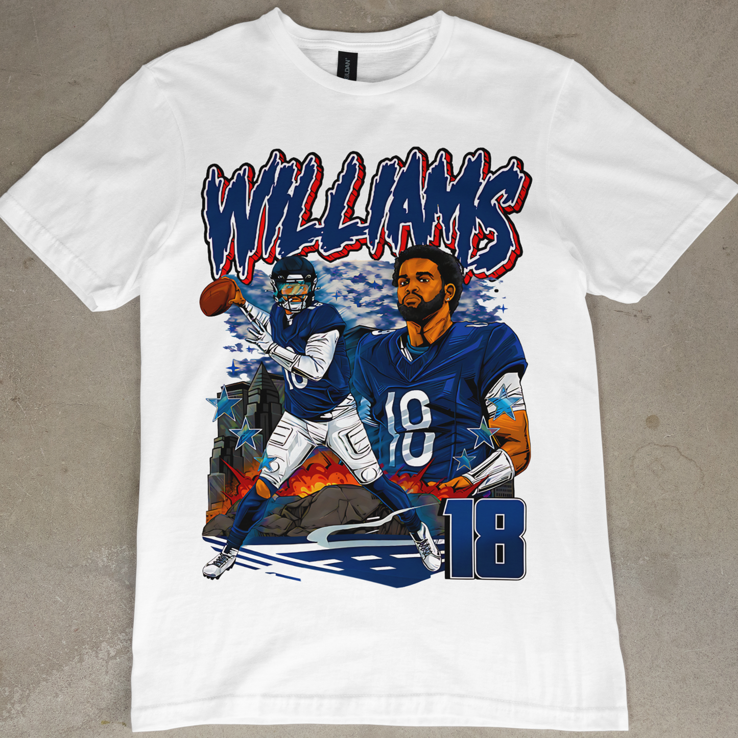 Caleb Williams Graphic Tee v2 Alternate