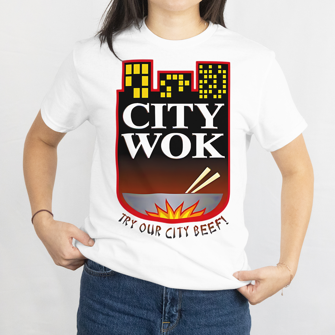 City Wok South Park Graphic Tee