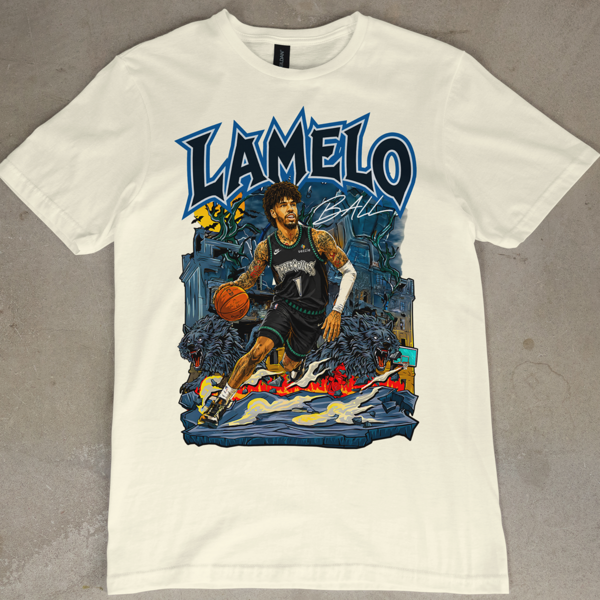 Lamelo Ball Timberwolves Graphic Tee