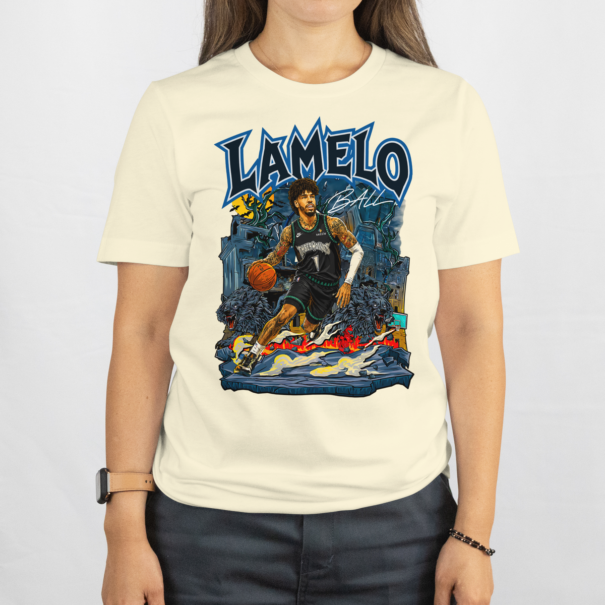Lamelo Ball Timberwolves Graphic Tee