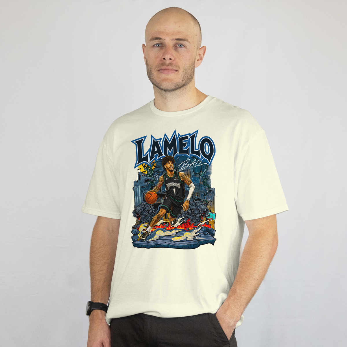 Lamelo Ball Timberwolves Graphic Tee