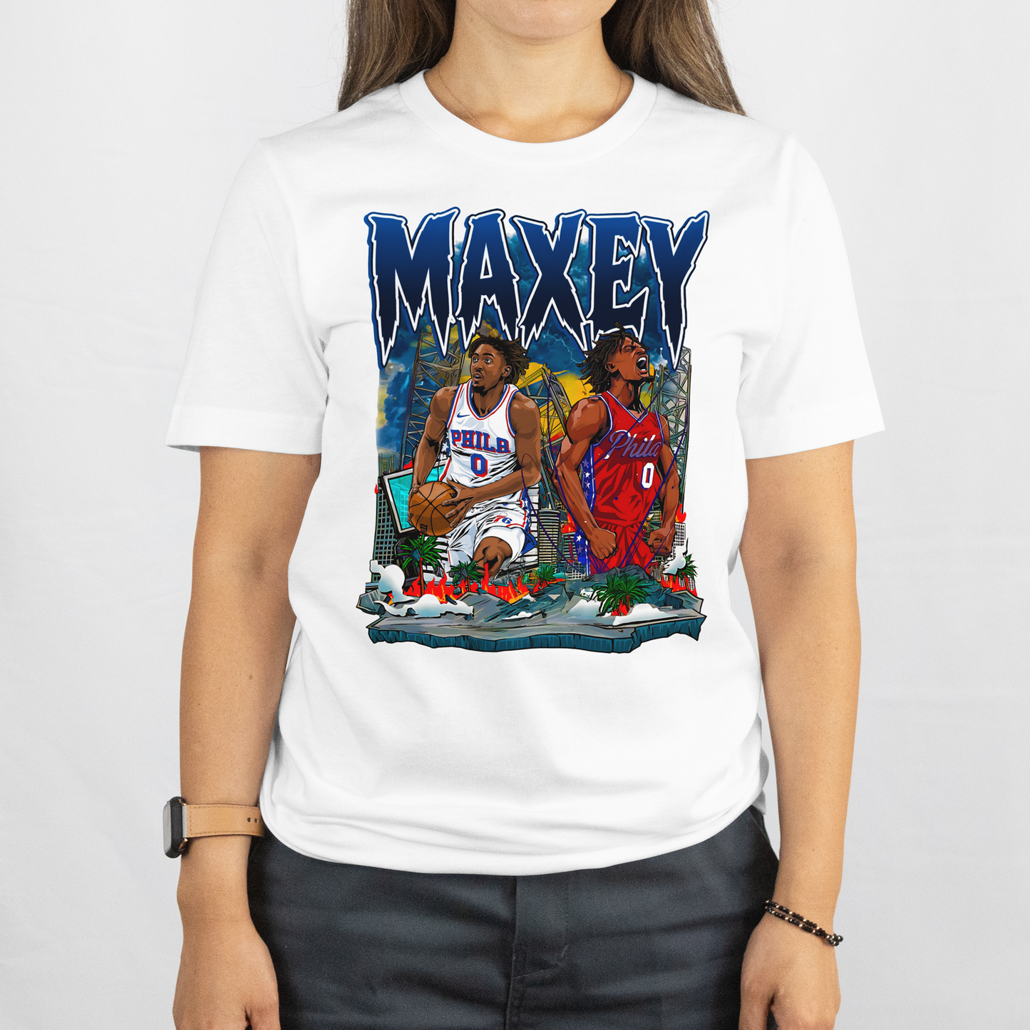 Tyrese Maxey Graphic Tee