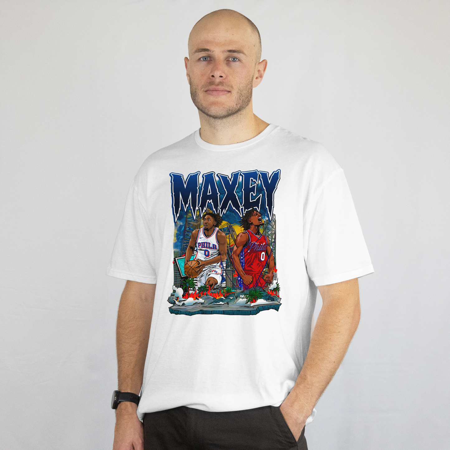Tyrese Maxey Graphic Tee