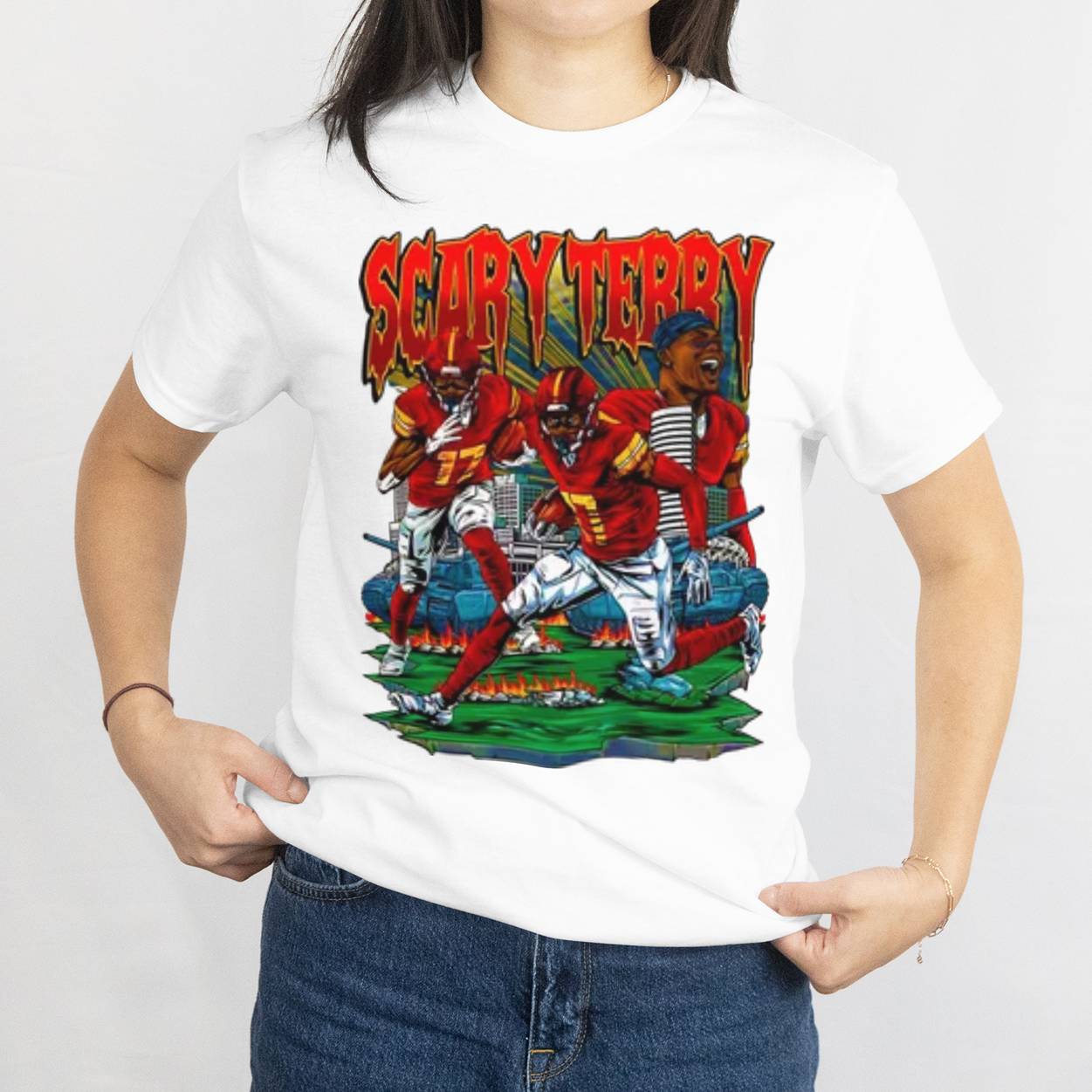 Terry McLaurin 'Scary Terry' Graphic Tee