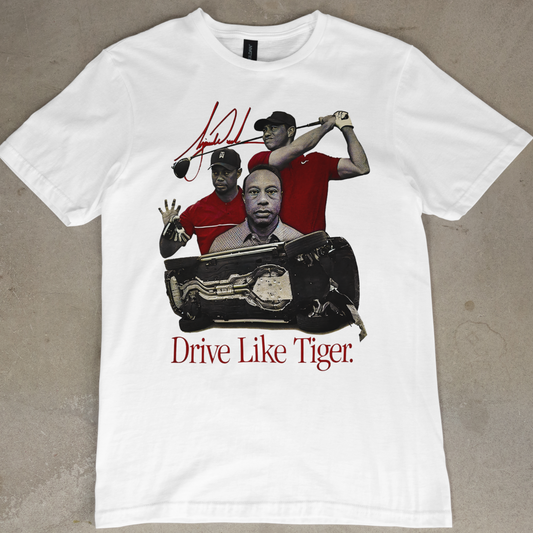 Tiger Woods "Drive Like Tiger" Graphic Tee
