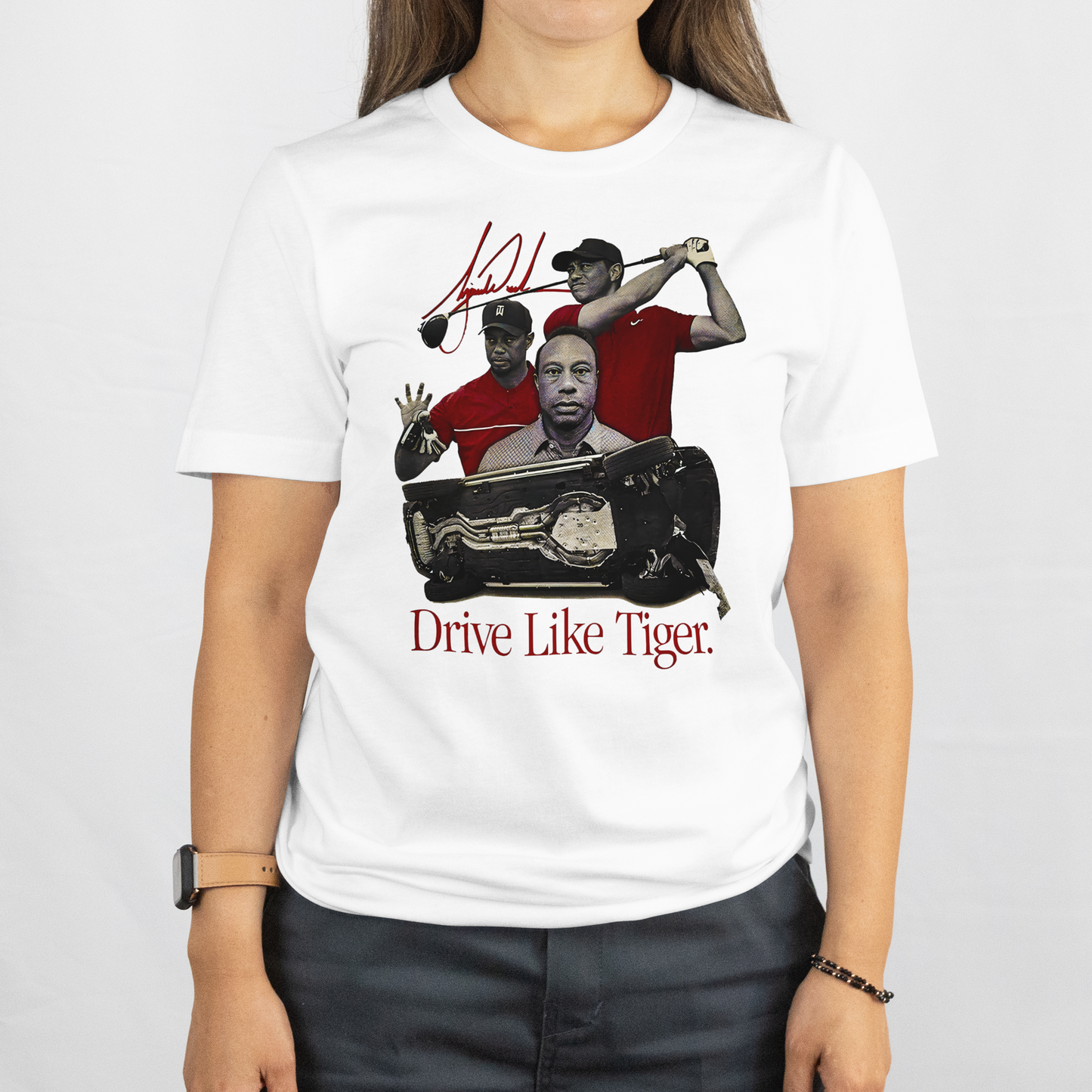 Tiger Woods "Drive Like Tiger" Graphic Tee