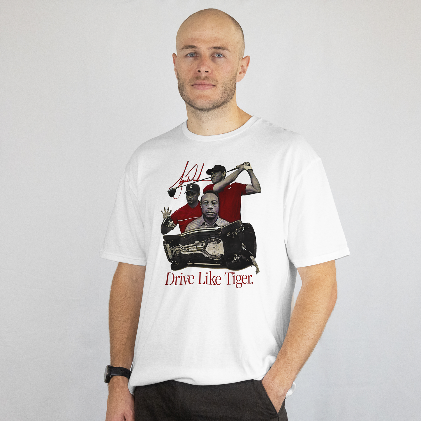 Tiger Woods "Drive Like Tiger" Graphic Tee