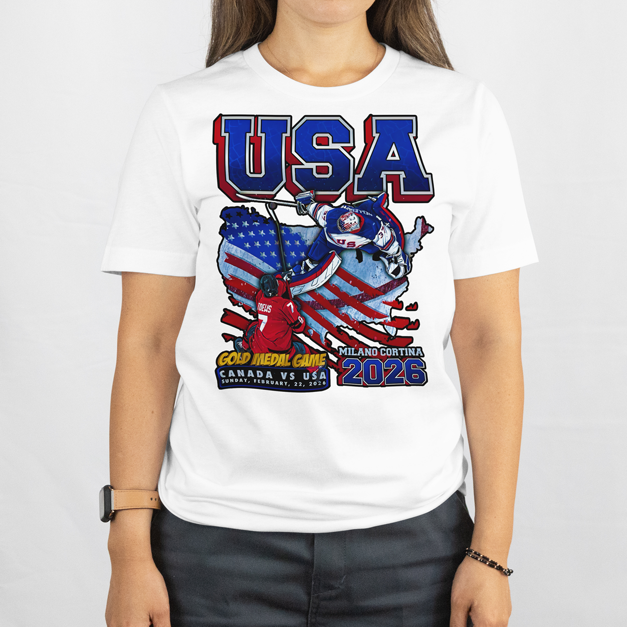 USA Hockey '26 Graphic Tee